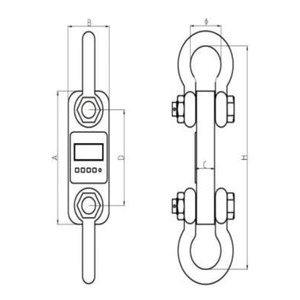 Dynamometer for Load Test Water Bags 5T Load Cell with <b>Cheap</b> Price - Product Image 5