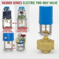 Actionneur de vanne de régulation électrique 2 voies HVAC VA3000 AC24V à signal analogique modulant proportionnel OEM