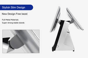 Sistema POS táctil de pantalla dual de 15,6 pulgadas Segunda pantalla para máquina <span class=keywords><strong>Registradora</strong></span> para Servicios de Impuestos - Product Image 6