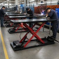 Plateforme élévatrice hydraulique à ciseaux pour motos 680 kg – Support de réparation pour atelier et garage