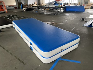 Alfombrilla inflable de pista de aire de PVC ecológica personalizada de 20cm para gimnasia y uso doméstico - Product Image 2