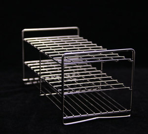 Grille de laboratoire en acier inoxydable <span class=keywords><strong>à</strong></span> 30 puits pour <span class=keywords><strong>tubes</strong></span> - Product Image 2