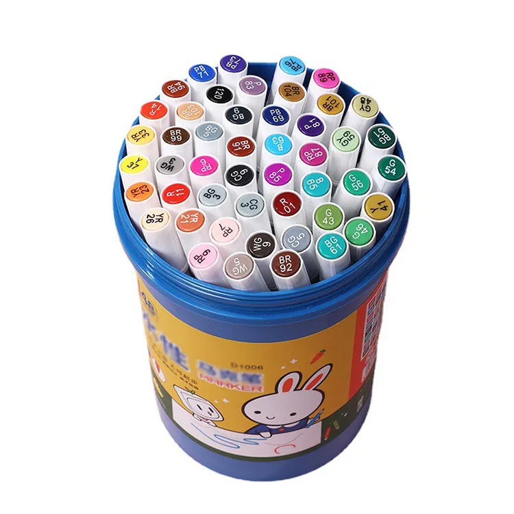 Индивидуальный высококачественный маркер, несколько цветов, маркер для рисования, двойной маркер, водорастворимый маркер