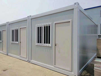 Maison mobile conteneurisée pour séjour en camping en plein air, hôtel de vacances, maison intégrée contemporaine avec garantie de 5 ans