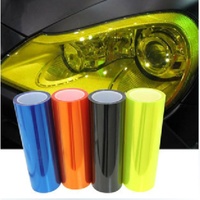Luz trasera para faro de coche, pegatina de película de vinilo, tinte, antiniebla, lámpara trasera, película de humo mate, 30x60cm, 11 colores