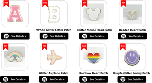 Appliques brodées personnalisées en tissu non tissé, patchs de <span class=keywords><strong>réparation</strong></span> pour vêtements - Product Image 6