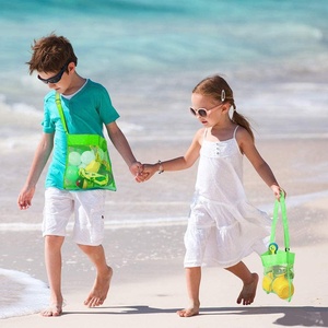 8 "enfants <span class=keywords><strong>outils</strong></span> <span class=keywords><strong>de</strong></span> jardinage 5 pièces ensemble plage coquille sac en maille pour enfants plage bac à sable jouet diverses activités parent-enfant - Product Image 6