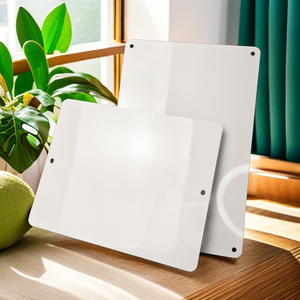 Panel Fotográfico Rectangular de Aleación de Aluminio para Sublimación, Blanco Brillante 2024, 8"X12", 0.25" de Grosor, Diseño Art <span class=keywords><strong>Deco</strong></span> - Product Image 3