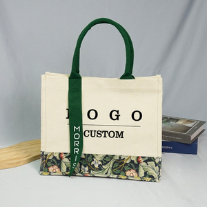 Sacola Ecológica Personalizada com Logo Grande Capacidade Sacola de Compras de Lona Grossa para Mulheres - Product Image 1