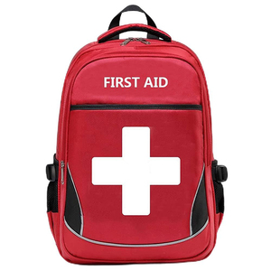 Bolsa de primeros auxilios personalizada con múltiples bolsillos de nailon impermeable de gran capacidad de almacenamiento duradera de alta calidad a la moda, bolsa de emergencia - Product Image 1