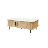 Table basse en bois pour salon, style moderne, luxe léger, simple, très vendue