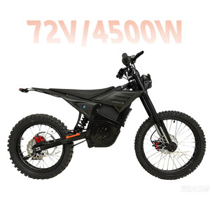 Jianxika, Motocicleta Eléctrica Todoterreno para Adultos, Nuevo Diseño, <span class=keywords><strong>Motor</strong></span> sin Escobillas de 72V/4500W, Tracción Media, Resistencia para Carreras, 65 km/h, Uso en Desierto - Product Image 6