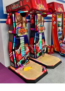 Coin-Operated Power Punch Boxing Arcade <b>Machine</b> Redemption Game with English Support 110V/220V Compatible for <b>Amusement</b> Centers - Product Image 4