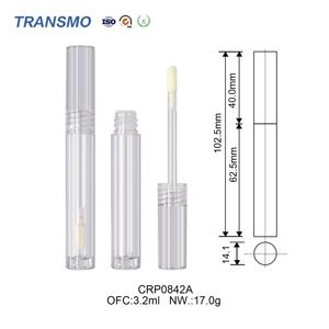 Tube de brillant à lèvres avec applicateur transparent, tube de couleur à lèvres, tubes de beurre à lèvres, brillant à lèvres en marque privée - Product Image 2