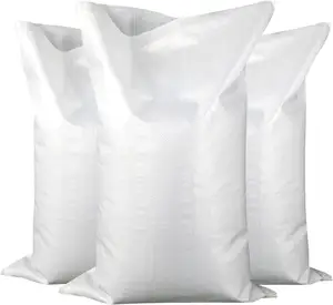 थोक अनुकूलन 25kg 50kg पीपी बुना polypropylene बैग रेत बैग