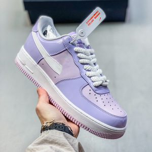 Baskets <span class=keywords><strong>AF1</strong></span> Putian en toile respirante, style <span class=keywords><strong>Air</strong></span> <span class=keywords><strong>Force</strong></span>, dégradé printanier, polyvalentes, pour le skateboard, pour couple - Product Image 3