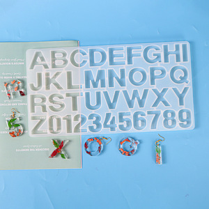 <span class=keywords><strong>Molde</strong></span> <span class=keywords><strong>de</strong></span> Silicona con <span class=keywords><strong>Letras</strong></span> y Números <span class=keywords><strong>para</strong></span> Resina Epoxi y Jabón A-Z - Product Image 6