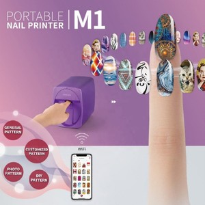 Home Desktop Nail Printer Device Any Design on Your Nail Popular Abroad Art Nail Printer O2 Machine - Product Image 2