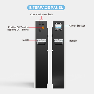 แบตเตอรี่พลังงานแสงอาทิตย์ 51.2V 100Ah 5.12Kwh สำหรับระบบกักเก็บพลังงานภายในบ้าน 5Kwh แบตเตอรี่ลิเธียมไอออน 48V ระบบกักเก็บพลังงาน Lifepo4 - Product Image 4