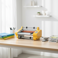Nouvelle machine à plastifier automatique JC 800W, largeur de plastification 350mm, compacte, de bureau, pour documents couleur, pré-revêtement A3, 5000 pièces/heure
