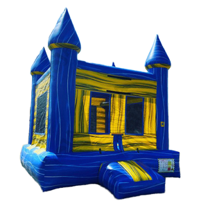 Castillo Inflable <span class=keywords><strong>Infantil</strong></span> con Forma <span class=keywords><strong>de</strong></span> Luna, Brincolín Inflable, Castillo Hinchable Colorido para Entretenimiento - Product Image 1