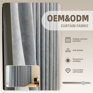 Tissu occultant jacquard doux et fluide OEM&ODM, 100 % polyester, sur mesure, en rouleau - Product Image 1