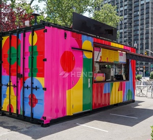<span class=keywords><strong>Kiosque</strong></span> de restauration rapide en conteneur maritime, <span class=keywords><strong>kiosque</strong></span> préfabriqué, café, restaurant, boutique en conteneur - Product Image 6