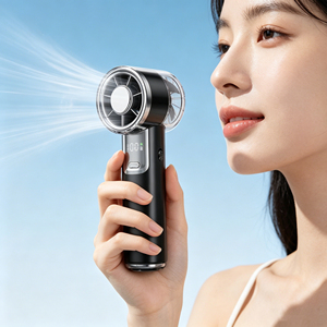 3000Mah <b>Usb</b> Rechargeable Handheld Semiconductor Cooling 100 Levels High Speed Turbo <b>Mini</b> Portable Personal <b>Fan</b> - Product Image 1