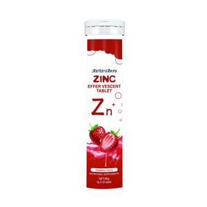 Viên sủi kẽm Ấn Độ 80 viên vị dâu, bổ sung vitamin C cho sức khỏe hàng ngày, năng lượng, hỗ trợ não bộ & lối sống năng động dành cho người lớn - Product Image 4