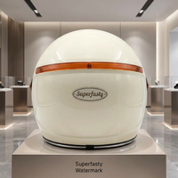 Casque de moto électrique personnalisé en PP à face ouverte avec fermeture rapide pour la conduite en toutes saisons, moto personnalisée