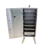 Fumoir électrique en acier inoxydable à 5 étages pour bacon/poisson/jambon/saucisse HJ-DSH-S20B