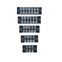 Bornes à vis fixes TB15A/25A/45A 3/4/5/6/7/8/10/12/15/20 pôles 600V, connecteurs de fils automobiles, barrière électrique