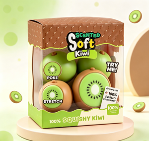 Fruit Shape Soft Fidget Stress Relief Squishy Toy for <b>Travel</b> Leisure Activities and Promotional <b>Gifts</b> - Product Image 1