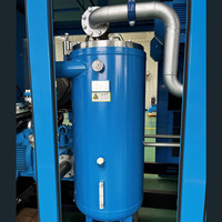 Compresseur d'air à vis horizontal PM VFD 132 kW/GGV22/250 kW, 2 étages, refroidi par air, stationnaire, pour la fabrication, l'impression, le textile et l'exploitation minière