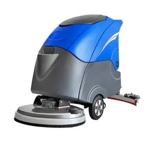 Nhỏ gọn sàn Scrubber máy với pin lithium nhà máy bán hàng trực tiếp tay đẩy sàn Máy làm sạch