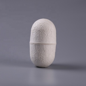 Boîte cocon biodégradable boîte cadeau moulée en pâte de bagasse de canne à sucre emballage de boîte aveugle - Product Image 1