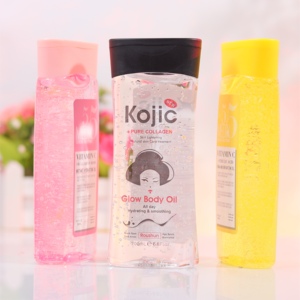 Perawatan Kulit Wajah Korea Label Pribadi Kojic Pure Collagen Glow Body <span class=keywords><strong>Oil</strong></span> & Serum Vitamin C Minyak Esensial Murni untuk Wanita - Product Image 5
