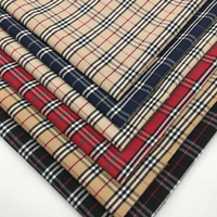 Fil de haute qualité organique lourd, 250TC 300TC 40x40 110x70 teint Tartan 100% coton égyptien, tissu uni pour la literie d'hôtel/