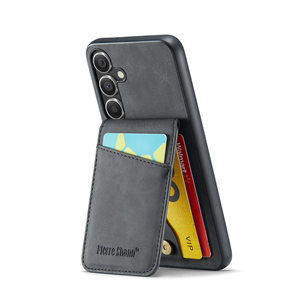 Étui porte-carte antichoc en cuir pu étui de téléphone magnétique pour Samsung S25 Plus s24 <span class=keywords><strong>ultra</strong></span> s23 - Product Image 1
