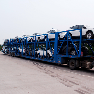 Nhà sản xuất chuyên nghiệp củ<span class=keywords><strong>a</strong></span> hiệu suất cao thép bán Trailer xe vận chuyển xe tải rơ moóc để bán xe ô tô tàu sân bay Trailer - Product Image 5