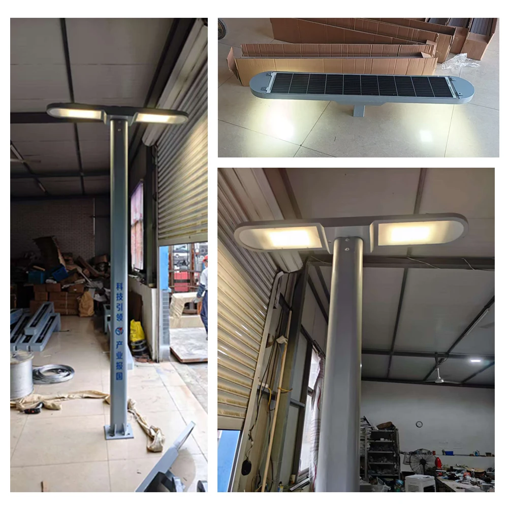 High Efficiency IP65 LED Solar Street Light All in One PV Panel Lithium Battery for Garden and Outdoor Parking Lighting · image 2