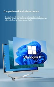 Nueva Computadora Todo en Uno de 24 Pulgadas para Oficina en Casa, Computadora de Escritorio para Juegos Esports, Gráficos Discretos, Pantalla HD, Luz Azul Baja, Alta Configuración - Product Image 6