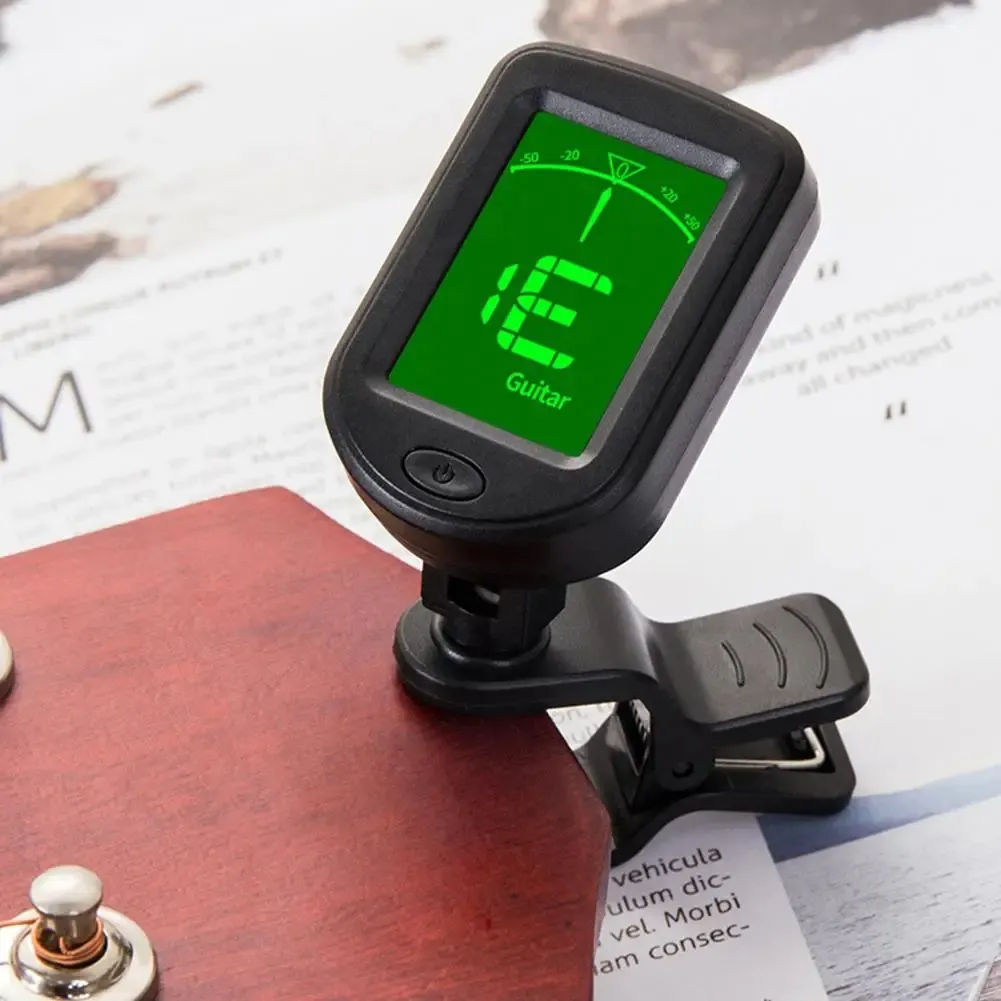 Fast Delivery Hot Sell LCD Digital OEM Guitar Tuner Clip On Chromatic for Acoustic, Bass,Ukulele E-commerce Supplier