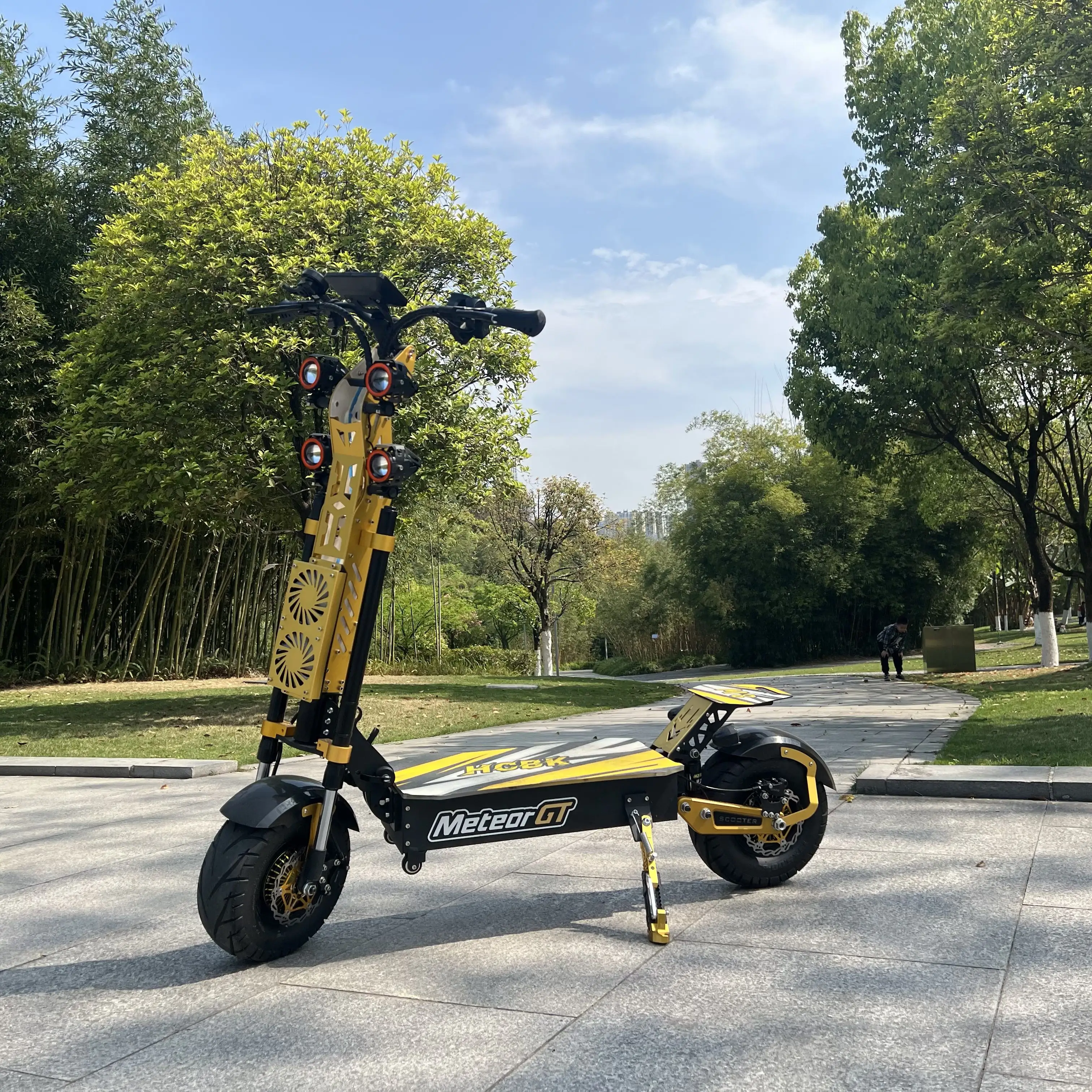 2024 US high quality In stock 72V10000W 13 inch High Power Adult Foldable Electric Scooter high speed 100km/H electric scooter