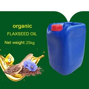 Benefici per la salute dell'olio di semi di lino biologico spremuto a freddo