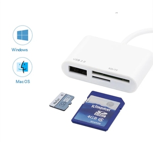 ชนิด C Micro SD TF การ์ดรีดเดอร์ Android OTG อะแดปเตอร์สำหรับ MacBook สำหรับ <span class=keywords><strong>Samsung</strong></span> Note8 S8 S9สำหรับ Huawei P20 PLUS (กับแพคเกจขายปลีก) - Product Image 5