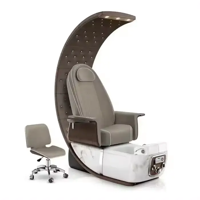 Unique design nail salon equipment high back foot spa chair luxury creative saloon pedicure chair for sale