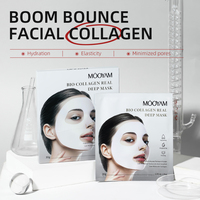 4 pièces/boîte coréen hydratant soins de la peau Hydrogel masque Facial beauté visage feuille de masquage Bio collagène cristal masque Facial