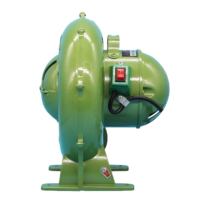 Ventilateurs centrifuges électriques gonflables AC LF CZR-2'' 220V en gros, avec pales en acier inoxydable, faible bruit 40-60dB, puissance moyenne