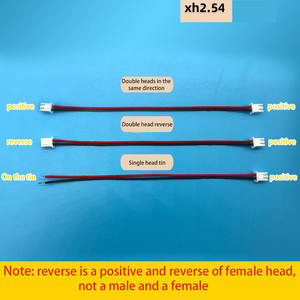 Жгут проводов, изготовленный на заказ XH2.54/PH2.0/VH3.96 мм, коннектор с одинарной и двойной головкой, жгут проводов из меди 2P ~ 12 контактов - Product Image 6